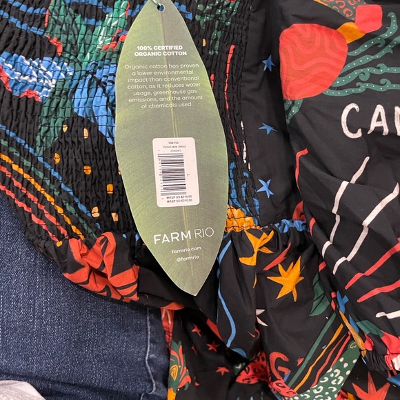 FARM Rio Multicolor Zodiac Mini Dress - Picture 7 of 7
